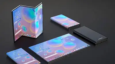 Samsung confirmó el lanzamiento del su primer celular plegable de tres pantallas Samsung confirmó el lanzamiento del su primer celular plegable de tres pantallas