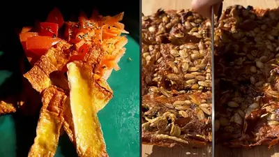 Qué hacer con las cáscaras de calabaza. Receta de snacks con la cáscara de calabaza. Snacks saludables con calabaza. Qué hacer con las cáscaras de calabaza. Receta de snacks con la cáscara de calabaza. Snacks saludables con calabaza.