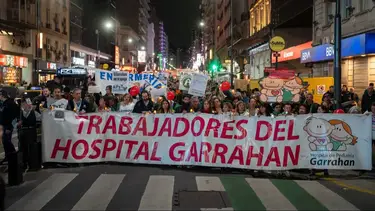 La comunidad del Garrahan marchará al Congreso mientras se trate la emergencia de la salud pediátrica