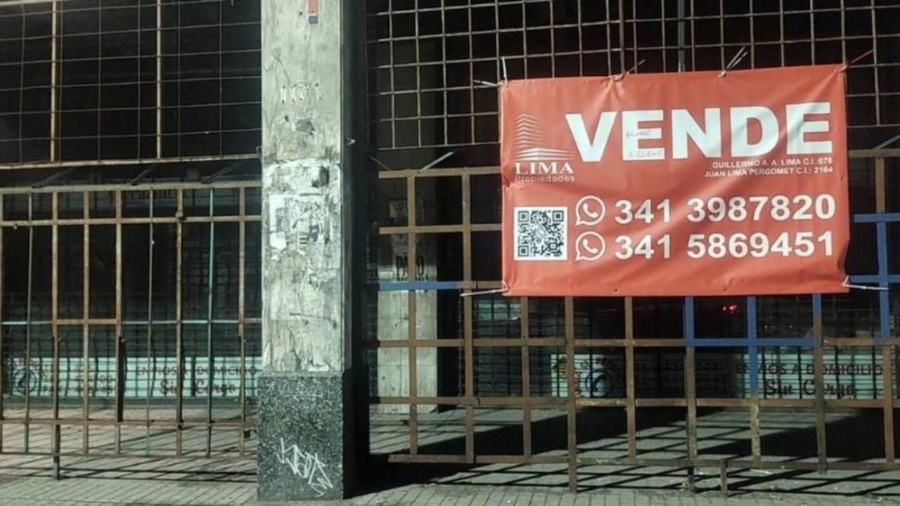 La crisis desatada por Milei y Pullaro golpea a Rosario: la desocupación de locales comerciales alcanza el 12%