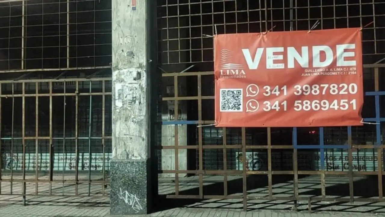 La crisis desatada por Milei y Pullaro golpea a Rosario: la desocupación de locales comerciales alcanza el 12%