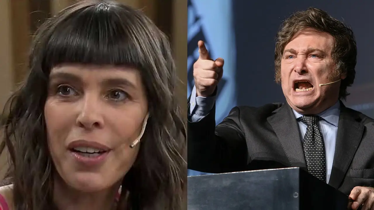 Valentina Bassi y Javier Milei