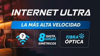 Telecentro lanza Internet Ultra: fibra óptica directa al hogar con WiFi 7 y velocidades simétricas de hasta 8 Gigas Telecentro lanza Internet Ultra: fibra óptica directa al hogar con WiFi 7 y velocidades simétricas de hasta 8 Gigas