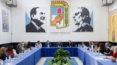 Insfrán se reunión con la Mesa Ejecutiva del PJ y repasaron la gestión provincial: "Unidad, solidaridad y compromiso"