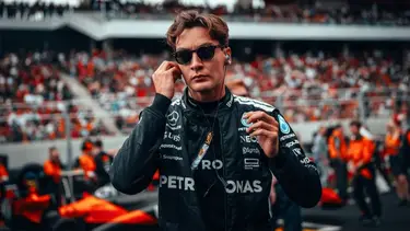 Sin asiento para 2026, George Russell retrasa su renovación con Mercedes: "No quiero apurarme"