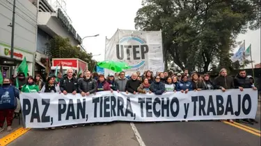 Marcha de San Cayetano: comenzó la movilización masiva contra el gobierno de Milei