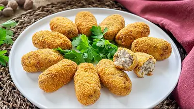Croquetas de carne Croquetas de carne