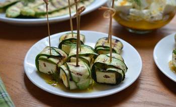 Seguro nunca los probaste: así se hacen estos rolls de zucchini saludables y llenadores | Recetas de cocina