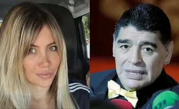 Se supo: una mujer interrumpió el encuentro íntimo de Wanda Nara y Maradona | Farándula