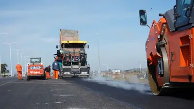 Santa Fe: el gobierno avanza con las obras en una autopista que conecta dos ciudades claves Santa Fe: el gobierno avanza con las obras en una autopista que conecta dos ciudades claves