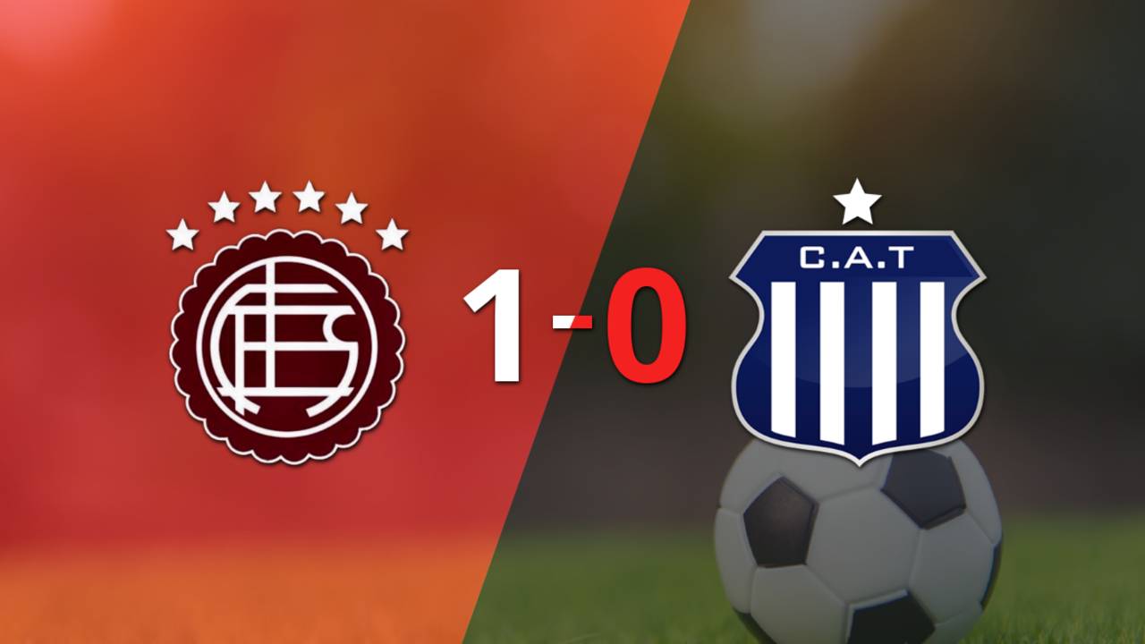 Lanús derrotó 1-0 a Talleres con un gol de Rodrigo Castillo