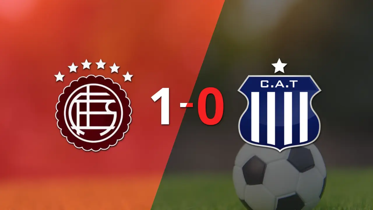 Lanús derrotó 1-0 a Talleres con un gol de Rodrigo Castillo