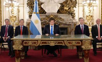 Las principales figuras del gobierno apoyaron el discurso de Milei | Javier milei presidente