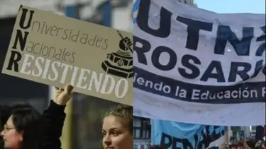 Semana de paros en UTN y UNR: "Los salarios se devalúan"