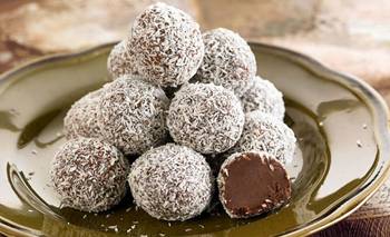 Receta sin harina de trufas de chocolate: se hacen en 1 minuto | Recetas de cocina