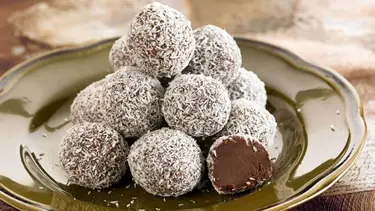 Receta de oro: trufas de chocolate sin harina y sin azúcar para acompañar el mate