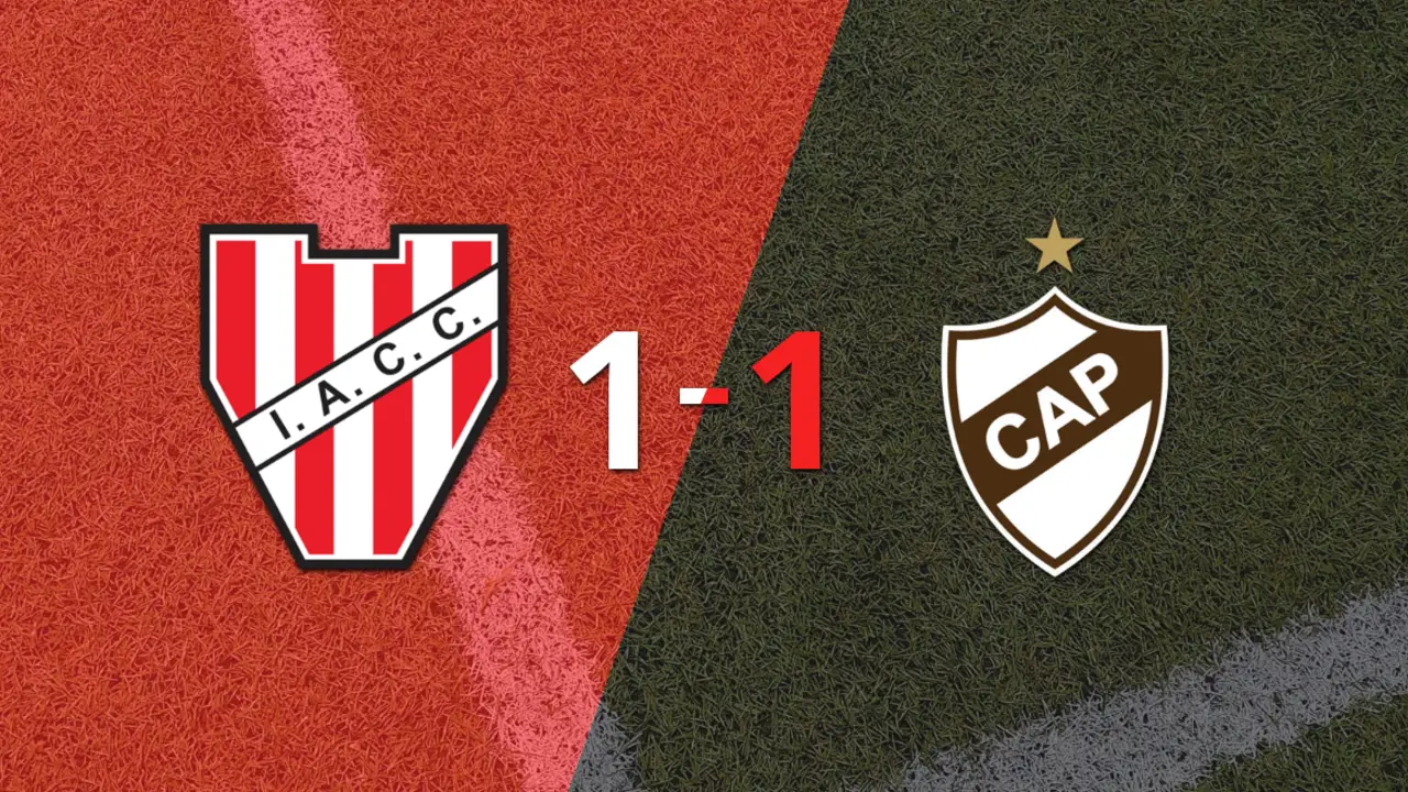 Sobre el final, Ronaldo Martínez marcó el gol del empate entre Platense y Instituto