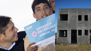 Axel Kicillof se hará cargo de las viviendas que abandonó Milei en la provincia de Buenos Aires