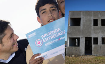 Kicillof se hará cargo de las viviendas que abandonó Milei en PBA | Provincia de buenos aires