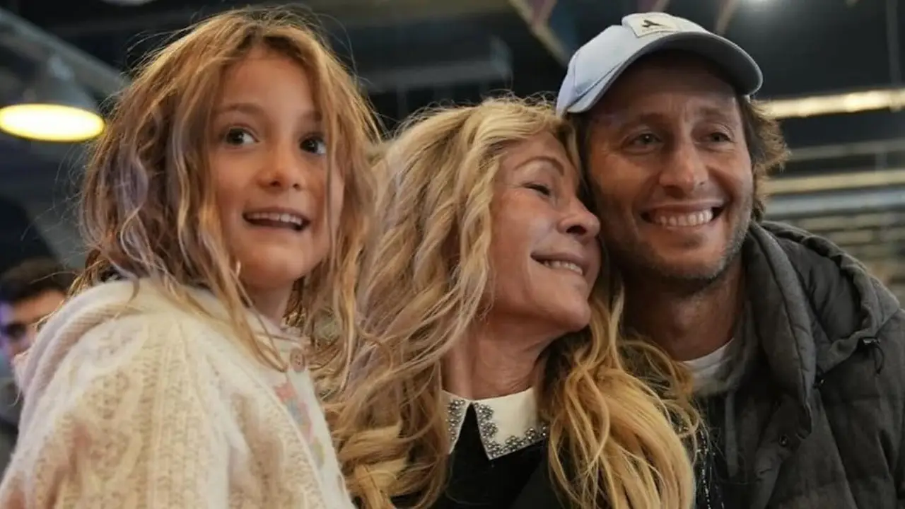 cris morena y su familia