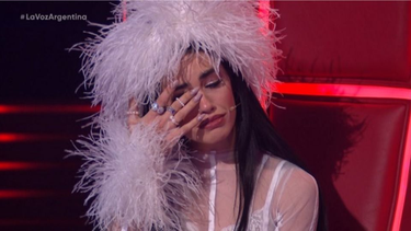 Lali Espósito y una confesión a corazón abierto en La Voz Argentina: "Yo tenía 21 años"