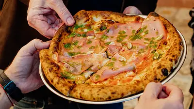 La Casa Blanca de Habana pizzería. La Casa Blanca de Habana pizzería.