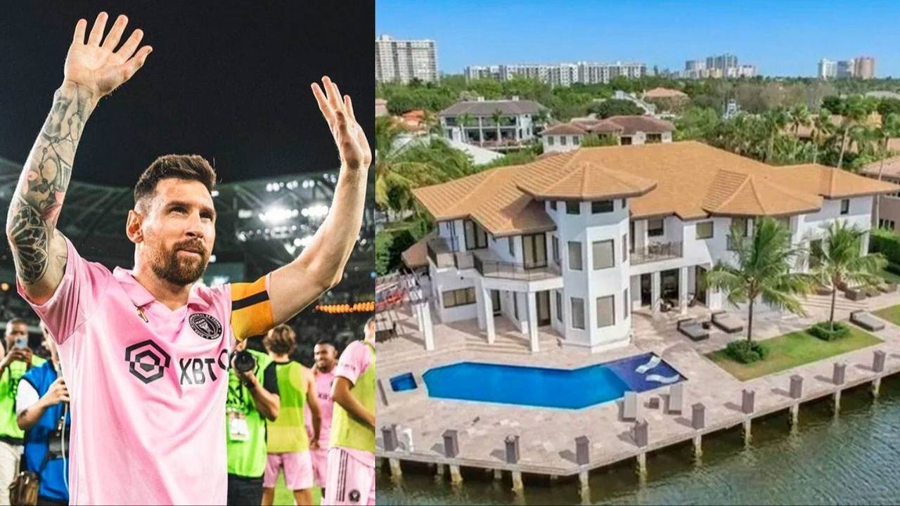 La mansión y casa de Lionel Messi en Miami