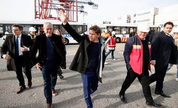 Kicillof y Ferraresi dieron inicio a la ampliación del muelle en el Puerto de Dock Sud | Provincia de buenos aires