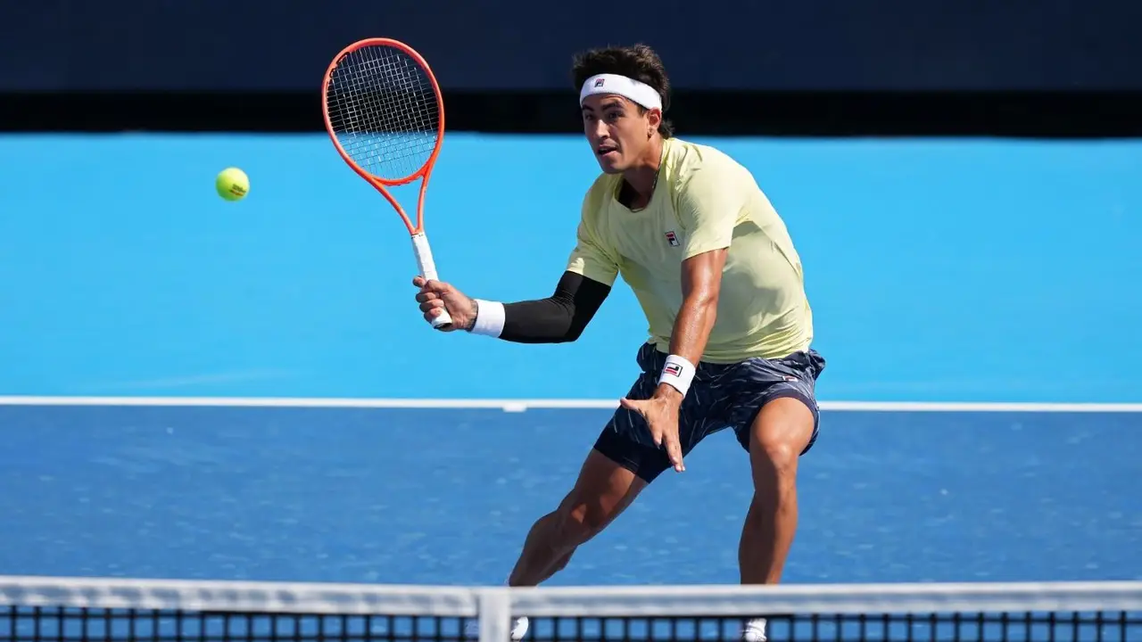 Francisco Comesaña perdió ante Rublev y quedó eliminado del Masters 1000 de Cincinatti