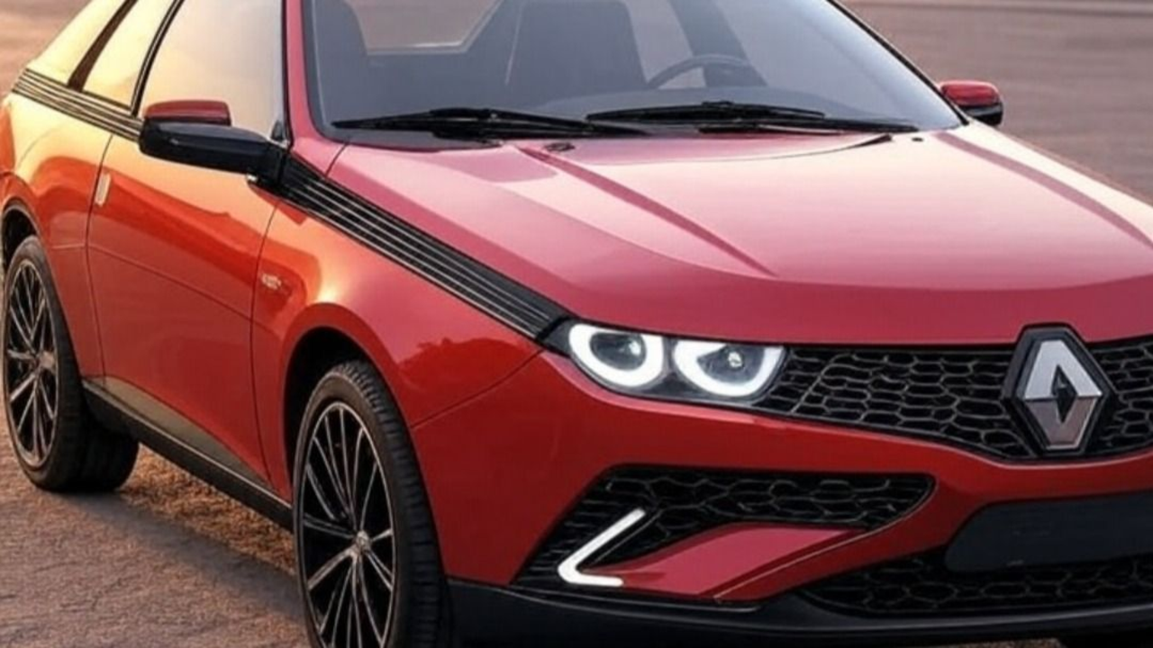 Coupé Renault Fuego hecho con Inteligencia Artificial