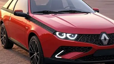 Coupé Renault Fuego hecho con Inteligencia Artificial Coupé Renault Fuego hecho con Inteligencia Artificial