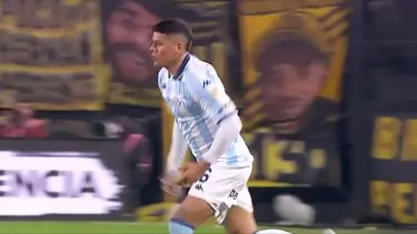 Llegó hace menos de una semana y Marcos Rojo ya debutó en Racing