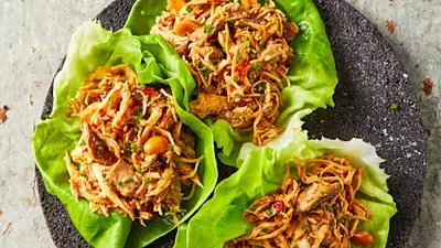 Cómo son los tacos de lechuga. Cómo son los tacos de lechuga.