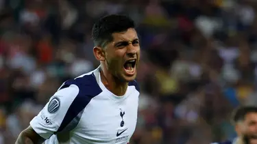 Video: el gol de Cuti Romero en Tottenham vs. PSG por la Supercopa de Europa