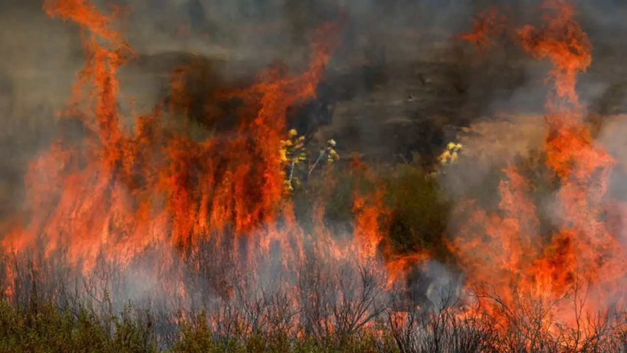Muere un segundo voluntario en un incendio en la provincia española de León