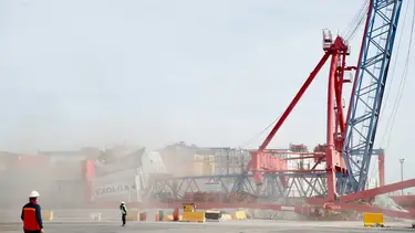 Invierten más de u$s 140 millones para ampliar el muelle en el Puerto de Dock Sud