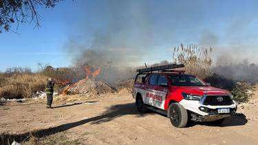 Córdoba: en medio del riesgo extremo, bomberos contuvieron dos incendios