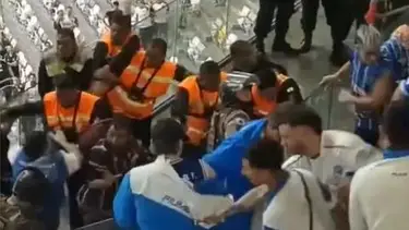 Escándalo en la Copa Sudamericana: incidentes entre hinchas de Godoy Cruz y la policía
