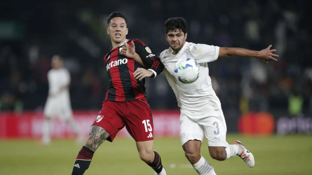 River Plate iguala ante Libertad en ida de octavos de Libertadores; golea Palmeiras