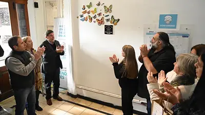 Homenajearon a Sandra y Rubén a 7 años de la explosión de la escuela en Moreno Homenajearon a Sandra y Rubén a 7 años de la explosión de la escuela en Moreno