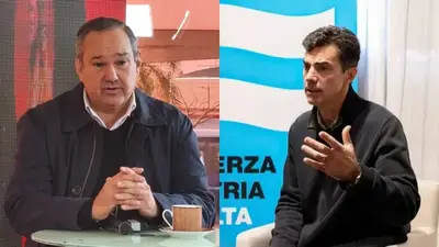 Serio Leavy y Juan Manuel Urtubey Serio Leavy y Juan Manuel Urtubey