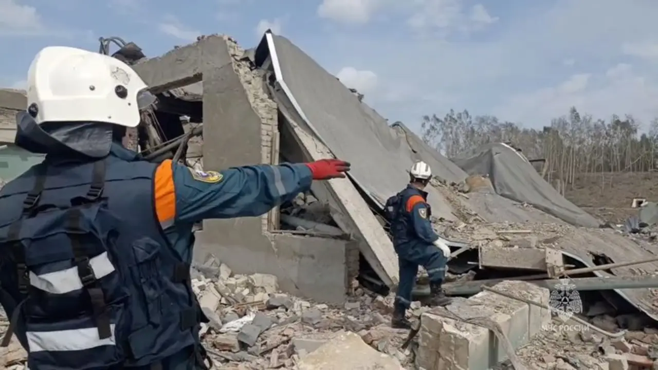 Al menos 20 muertos y 134 heridos en una explosión en una fábrica de la región rusa de Riazán