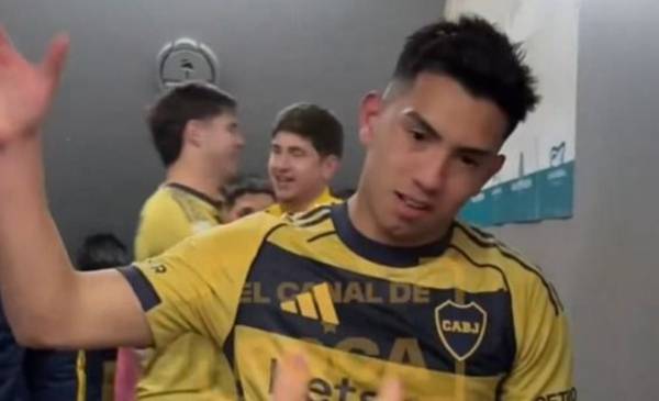 Filtran el video del gran desahogo de todo Boca en el vestuario post victoria