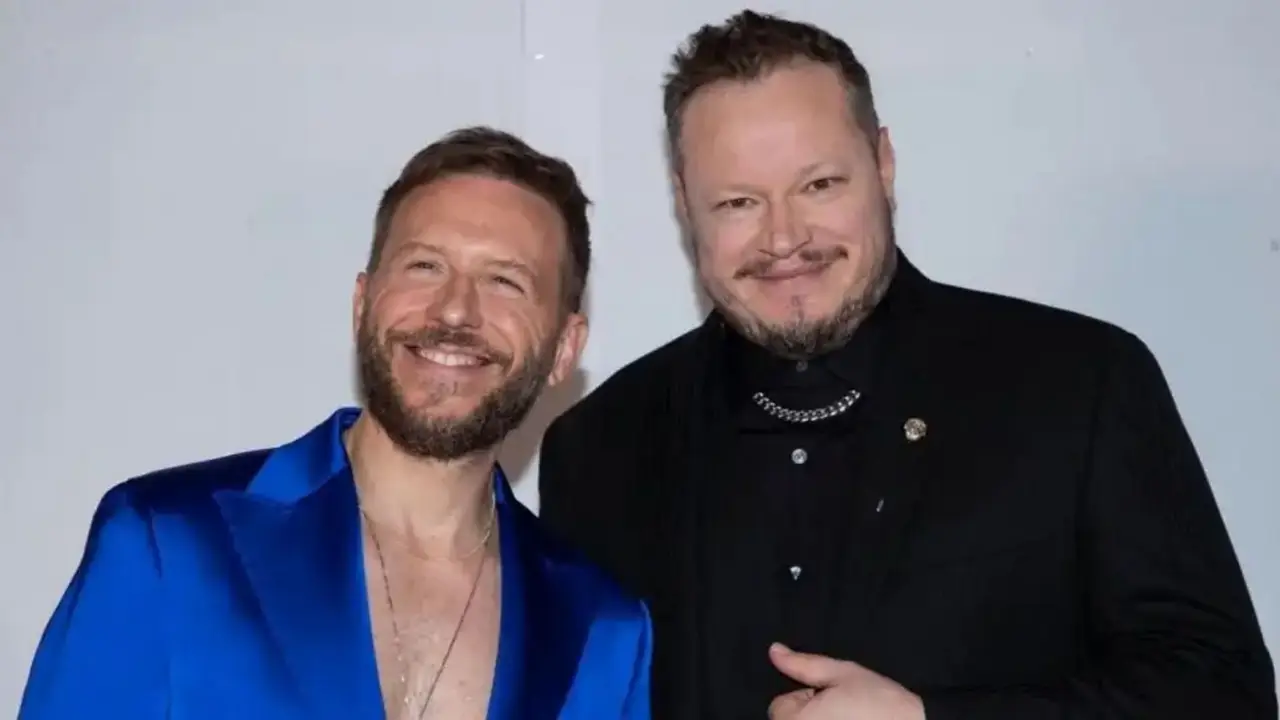 Noel Schajris y Leonel García.