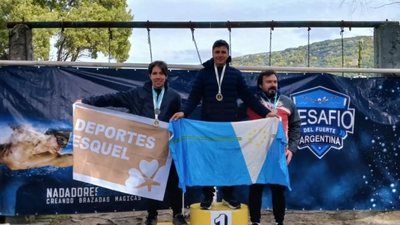 Con esfuerzo y talento, un nadador formoseño brilló en aguas abiertas y la provincia celebró un nuevo triunfo nacional