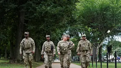 Más gobernadores republicanos envían a la Guardia Nacional a Washington y respaldan a Trump Más gobernadores republicanos envían a la Guardia Nacional a Washington y respaldan a Trump