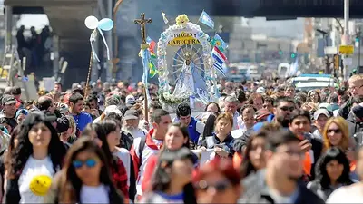 Peregrinación a Luján. Peregrinación a Luján.