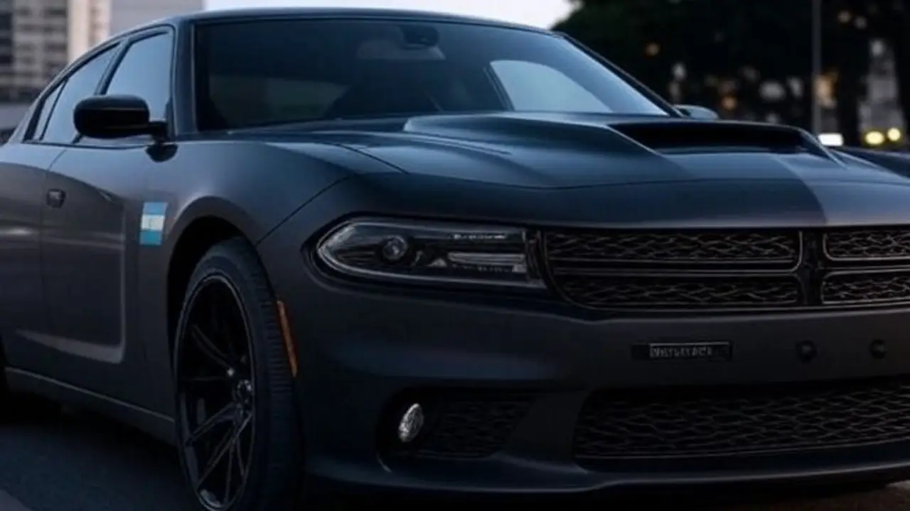 Dodge Charger modelo 2025 hecho con Inteligencia Artificial