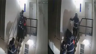Brutal golpiza de cuatro policías de Santa Cruz a un joven en Río Gallegos Brutal golpiza de cuatro policías de Santa Cruz a un joven en Río Gallegos