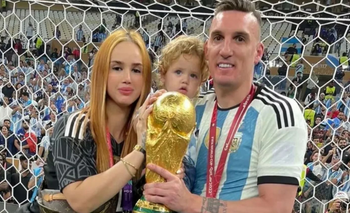 Cuántos hijos tiene Armani con Daniela Rendón | River plate